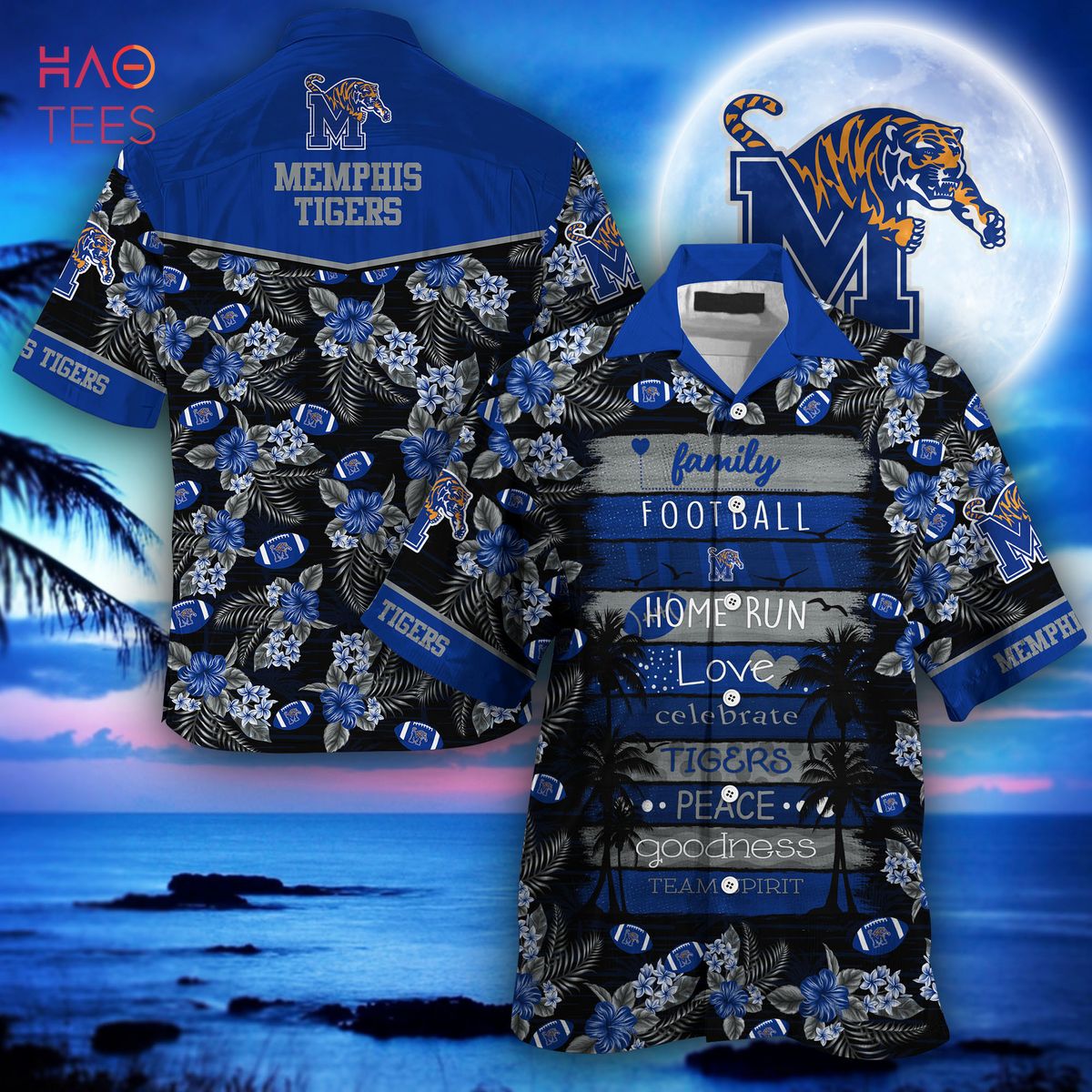 Memphis Tigers Hawaiian Shirt - New Gift for Summer with Limited Stock - Get Yours Now!