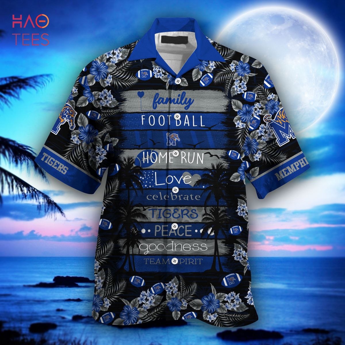 Memphis Tigers Hawaiian Shirt - New Gift for Summer with Limited Stock - Get Yours Now!