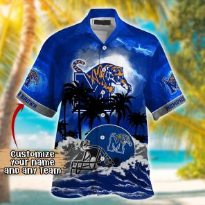 Memphis Tigers NCAA Best Hawaiian Shirt Ever- Customize Any Team Any League