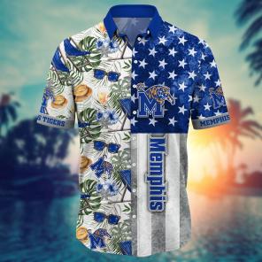 Memphis Tigers NCAA Flower Hawaii Shirt For Fans Ver 10