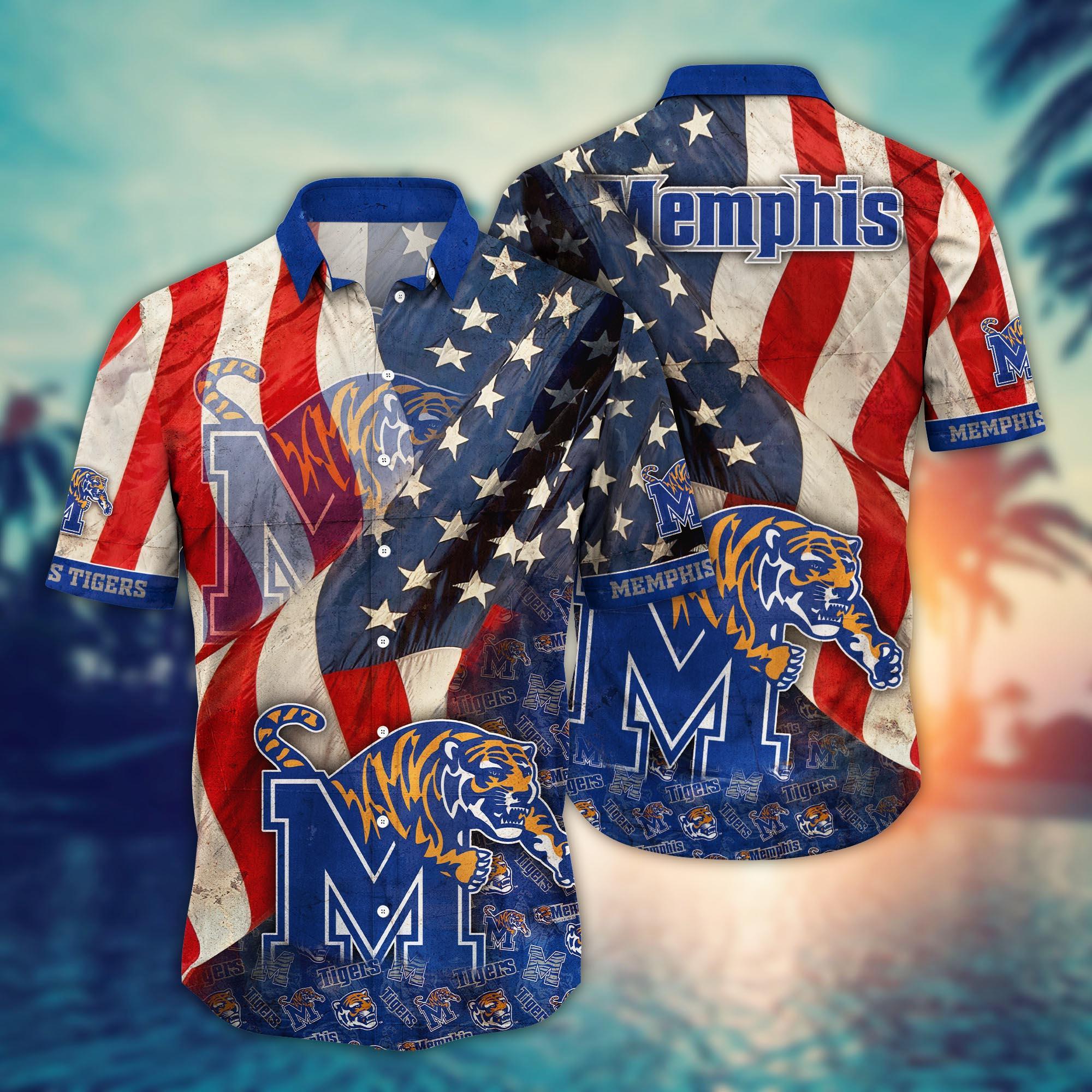 Memphis Tigers NCAA Flower Hawaii Shirt For Fans Ver 11