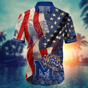 Memphis Tigers NCAA Flower Hawaii Shirt For Fans Ver 11