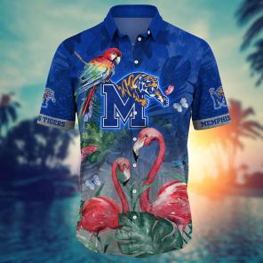Memphis Tigers NCAA Flower Hawaii Shirt For Fans Ver 12