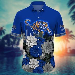Memphis Tigers NCAA Flower Hawaii Shirt For Fans Ver 14