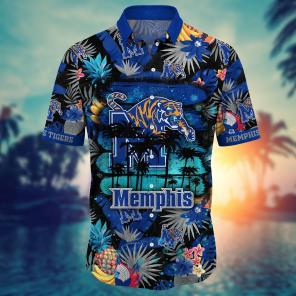 Memphis Tigers NCAA Flower Hawaii Shirt For Fans Ver 16