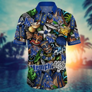Memphis Tigers NCAA Flower Hawaii Shirt For Fans Ver 17