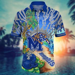 Memphis Tigers NCAA Flower Hawaii Shirt For Fans Ver 2