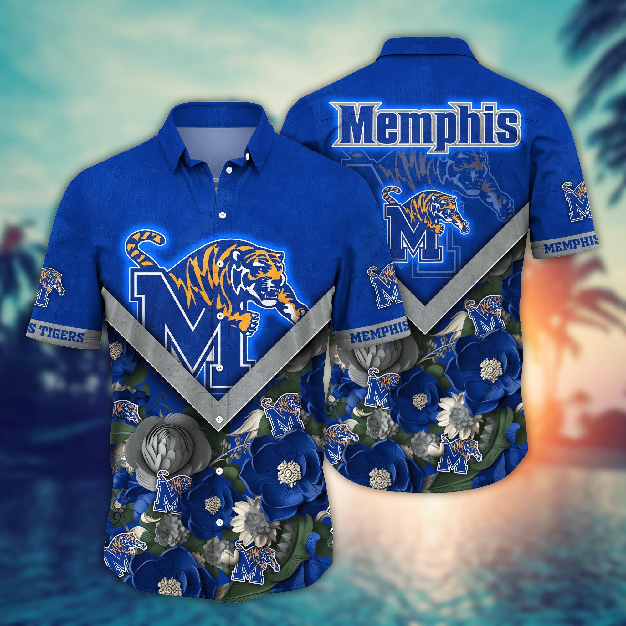 Memphis Tigers NCAA Flower Hawaii Shirt For Fans Ver 20