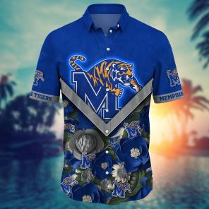 Memphis Tigers NCAA Flower Hawaii Shirt For Fans Ver 20