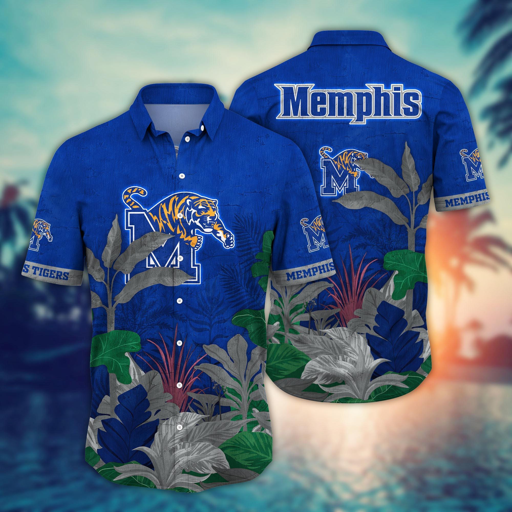 Memphis Tigers NCAA Flower Hawaii Shirt For Fans Ver 27
