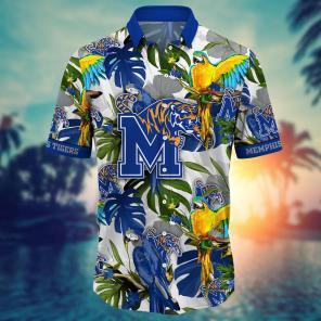 Memphis Tigers NCAA Flower Hawaii Shirt For Fans Ver 3