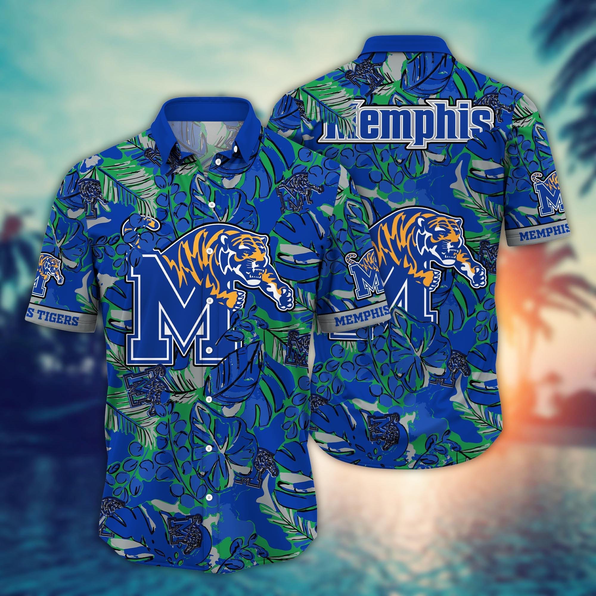 Memphis Tigers NCAA Flower Hawaii Shirt For Fans Ver 30