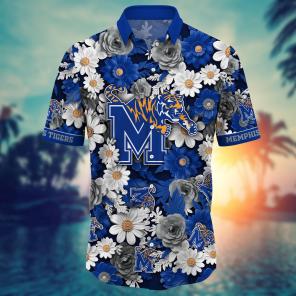 Memphis Tigers NCAA Flower Hawaii Shirt For Fans Ver 4
