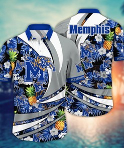 Memphis Tigers NCAA Flower Hawaii Shirt For Fans Ver 7