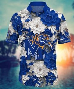 Memphis Tigers NCAA Flower Hawaii Shirt For Fans Ver 9