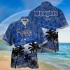 Memphis Tigers NCAA Palm Tree Pattern Hawaii Shirt For Sports Fans