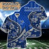 Memphis Tigers NCAA US Flag Flower Hawaii Shirt For Fans