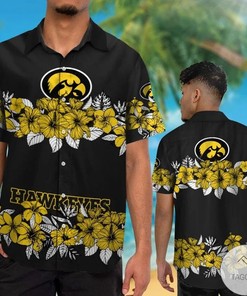 Men's Iowa Hawkeyes Hawaiian Shirt for Game Day, Limited Edition 