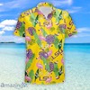 Men's LSU Tigers Classic Logo Hawaiian Summer Beach Shirt and Shorts 