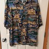 Men's Washington Huskies button up Hawaiian shirt for NCAA fans 