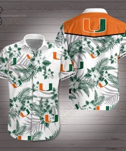 Miami Hurricanes Hawaiian Sport Team Shirt