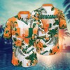 Miami Hurricanes NCAA Flower Hawaii Shirt For Fans Ver 1