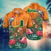 Miami Hurricanes NCAA Flower Hawaii Shirt For Fans Ver 12