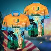 Miami Hurricanes NCAA Flower Hawaii Shirt For Fans Ver 25