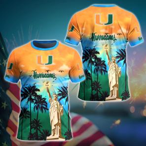 Miami Hurricanes NCAA Flower Hawaii Shirt For Fans Ver 25