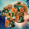 Miami Hurricanes NCAA Flower Hawaii Shirt For Fans Ver 27