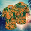 Miami Hurricanes NCAA Flower Hawaii Shirt For Fans Ver 30
