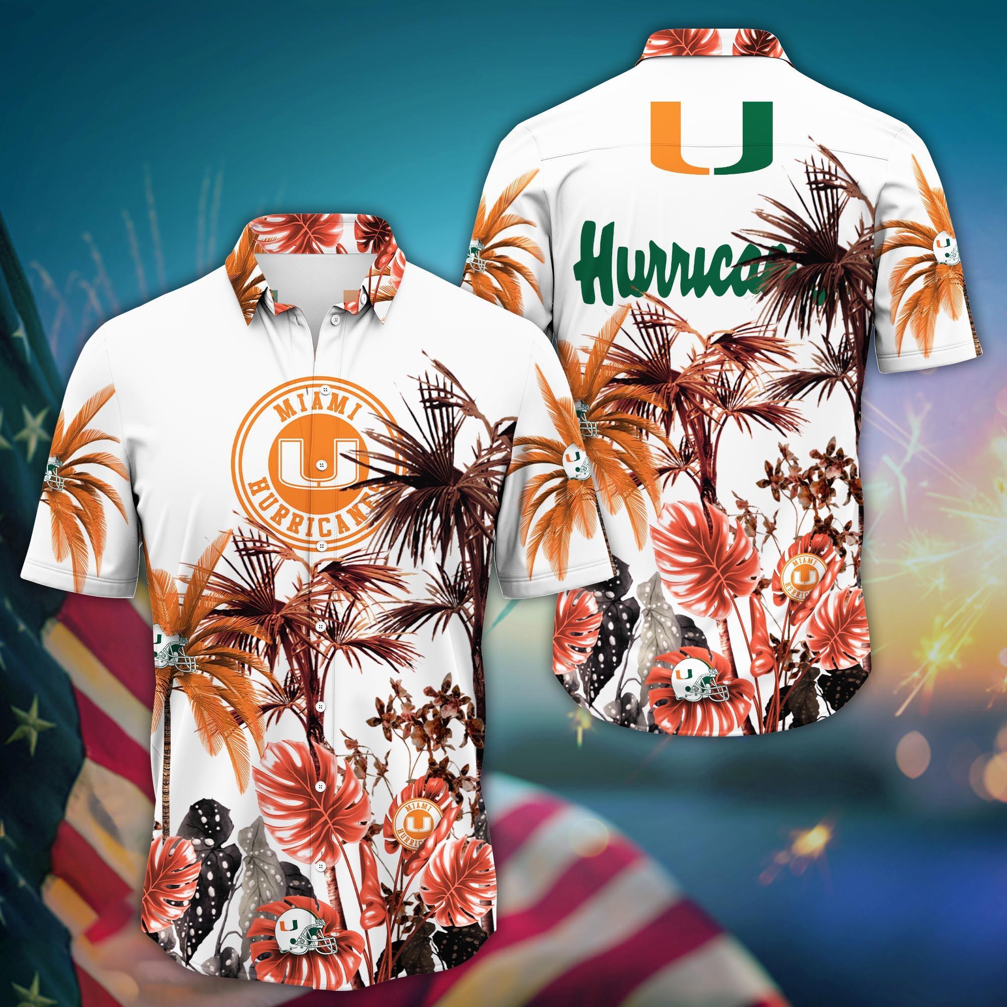Miami Hurricanes NCAA Hawaii Shirt For Fans Ver 1