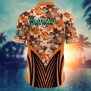 Miami Hurricanes NCAA Hawaiian Shirt, Aloha Shirt Ver 1