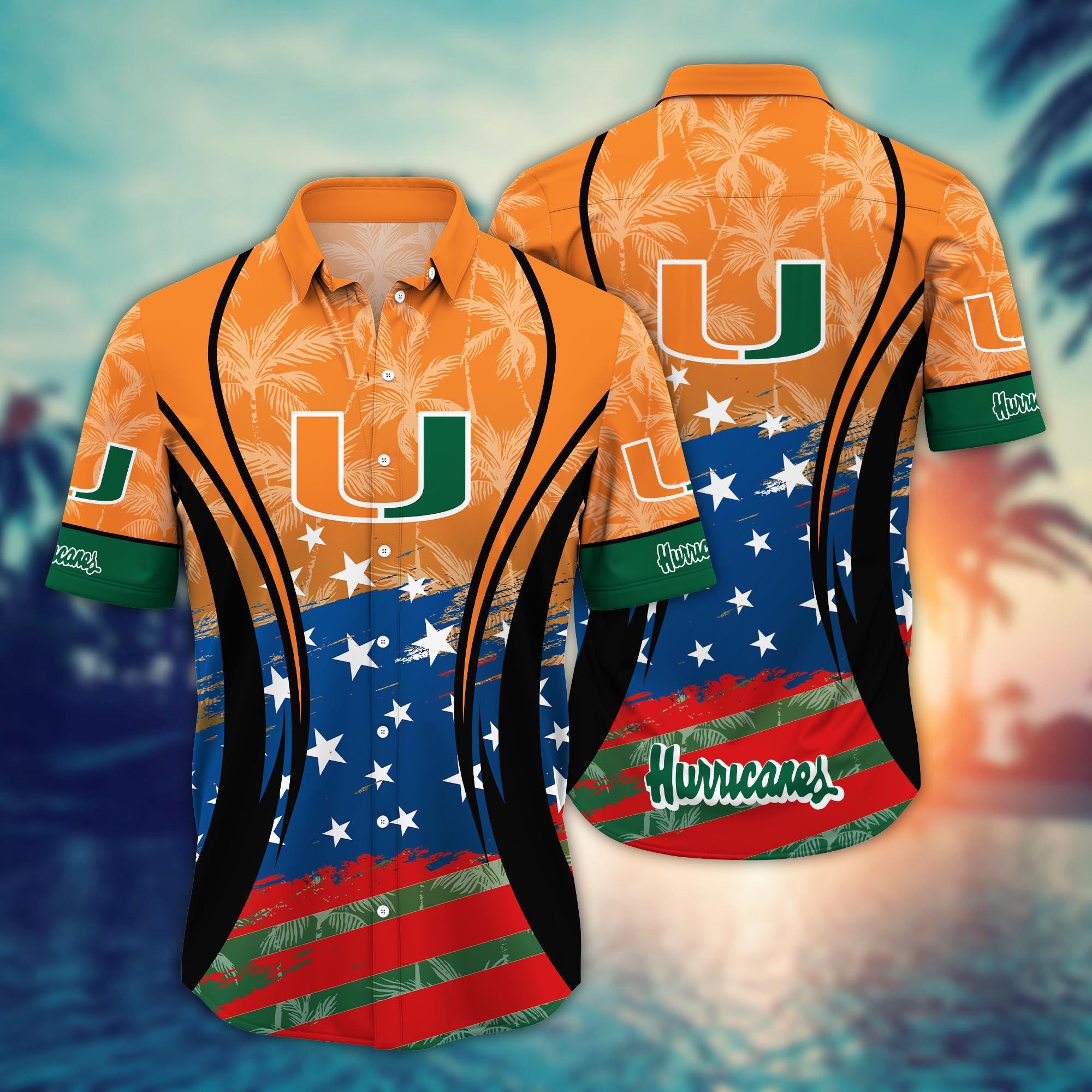 Miami Hurricanes NCAA Hawaiian Shirt For Fans