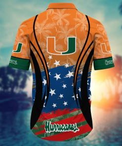 Miami Hurricanes NCAA Hawaiian Shirt For Fans