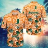 Miami Hurricanes NCAA Hawaiian Shirt Gift For Fan