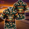 Miami Hurricanes Summer Hawaiian Shirt - Sporty and Floral Pattern Perfect for Hurricanes Sports Enthusiasts