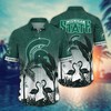 Michigan State Spartans NCAA Flower Hawaii Shirt For Fans Ver 12