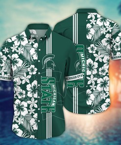 Michigan State Spartans NCAA Flower Hawaii Shirt For Fans Ver 20