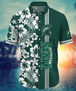 Michigan State Spartans NCAA Flower Hawaii Shirt For Fans Ver 20