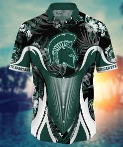Michigan State Spartans NCAA Flower Hawaii Shirt For Fans Ver 26