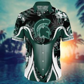 Michigan State Spartans NCAA Flower Hawaii Shirt For Fans Ver 26