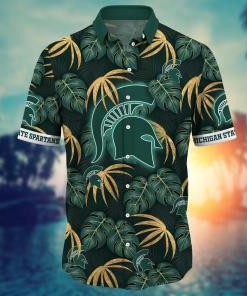 Michigan State Spartans NCAA Flower Hawaii Shirt For Fans Ver 33