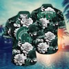 Michigan State Spartans NCAA Flower Hawaii Shirt For Fans Ver 37