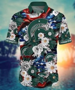 Michigan State Spartans NCAA Hawaii Shirt Ver 2