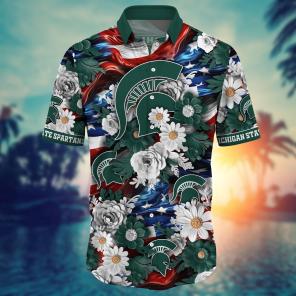Michigan State Spartans NCAA Hawaii Shirt Ver 2