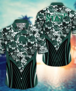 Michigan State Spartans NCAA Hawaiian Shirt, Aloha Shirt Ver 1