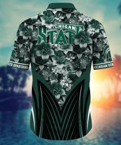 Michigan State Spartans NCAA Hawaiian Shirt, Aloha Shirt Ver 1