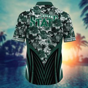 Michigan State Spartans NCAA Hawaiian Shirt, Aloha Shirt Ver 1