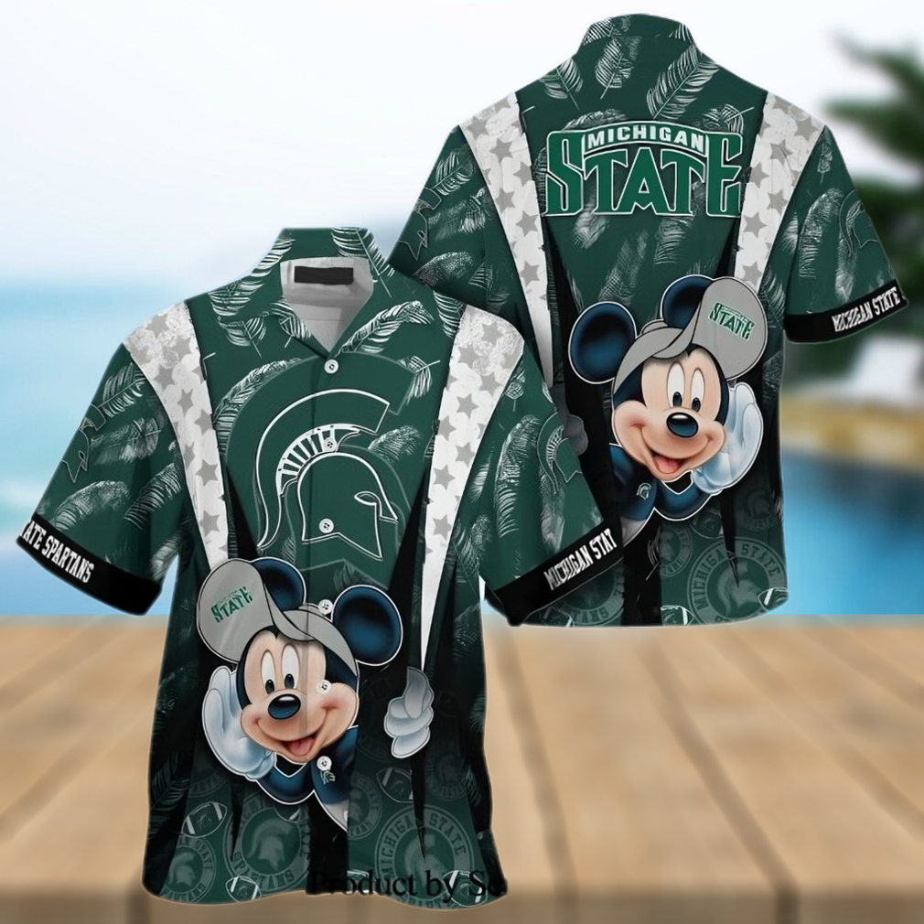Michigan State Spartans Summer Hawaiian Shirt for Your Loved Ones